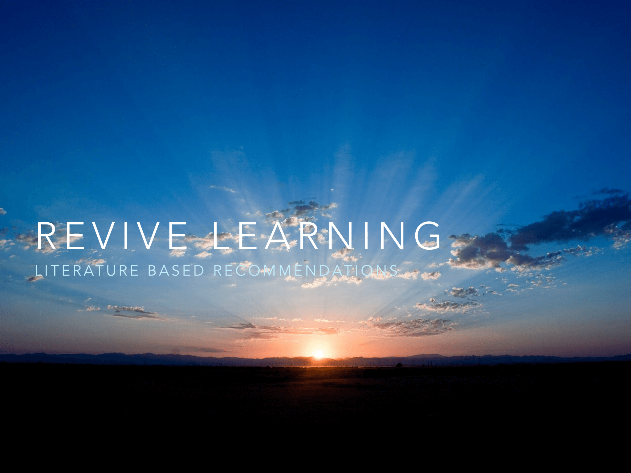 Revive Learning